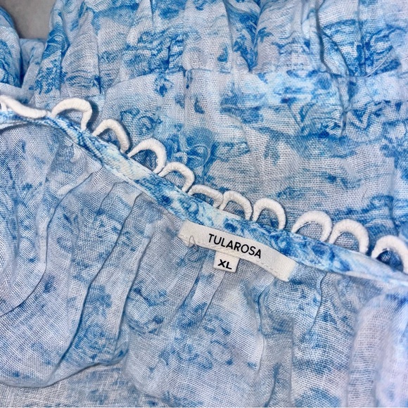 Tularosa Light Blue Floral Mini Dress - Picture 8 of 10